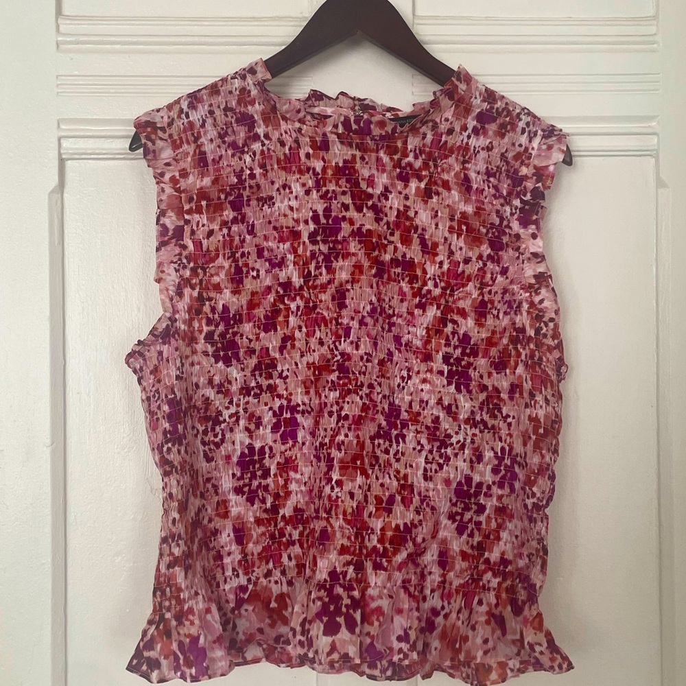 Banana Republic Multicolor Sleeveless Blouse